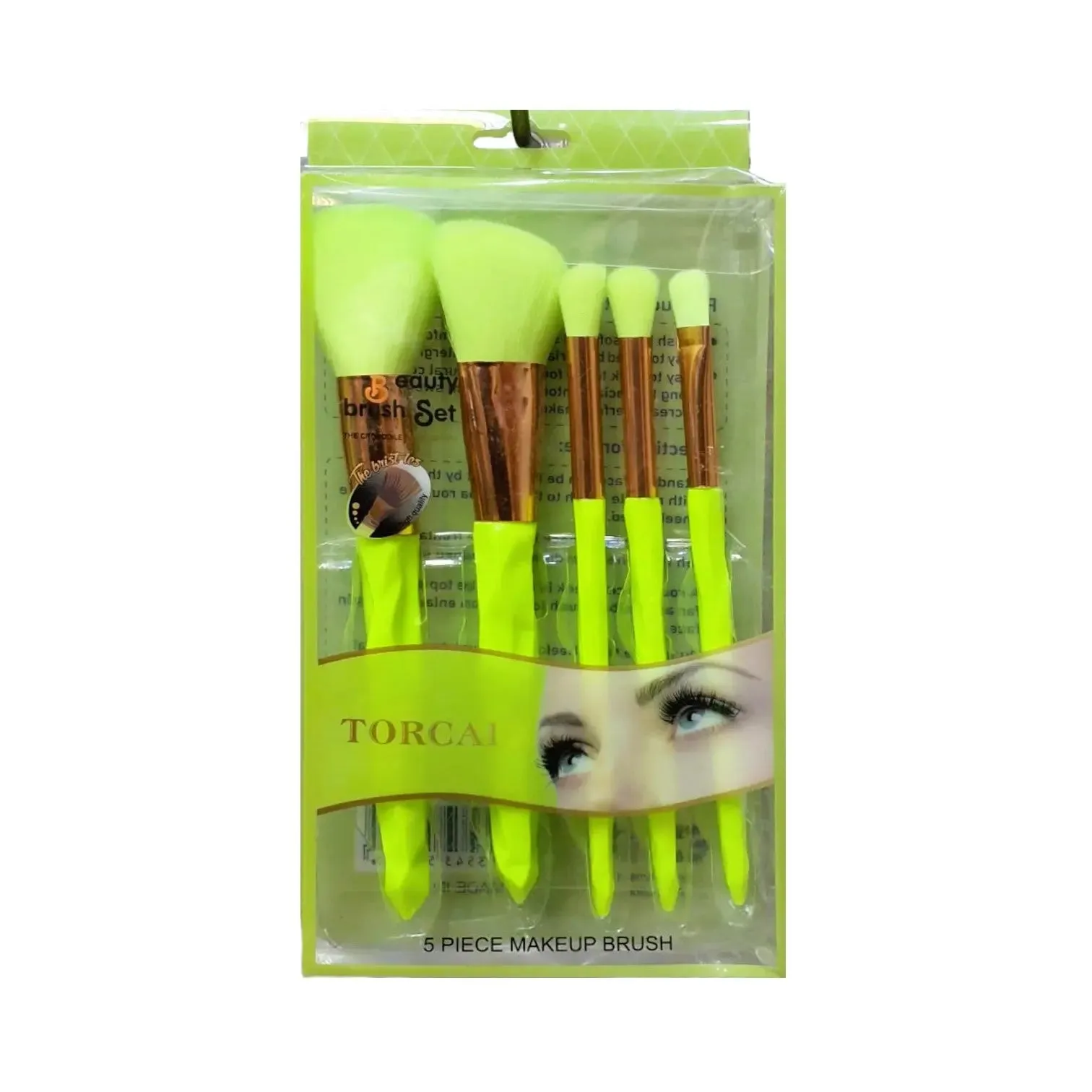 Torcai 5-Piece Makeup Brush Set