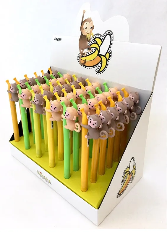X 222272 MONKEY BANANA GEL PEN-DISCONTINUED