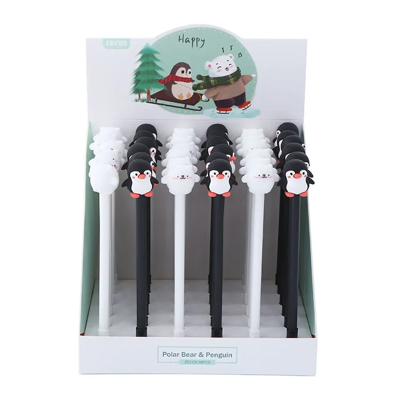 X 22334 SNOW WORLD GEL PEN-DISCONTINUED
