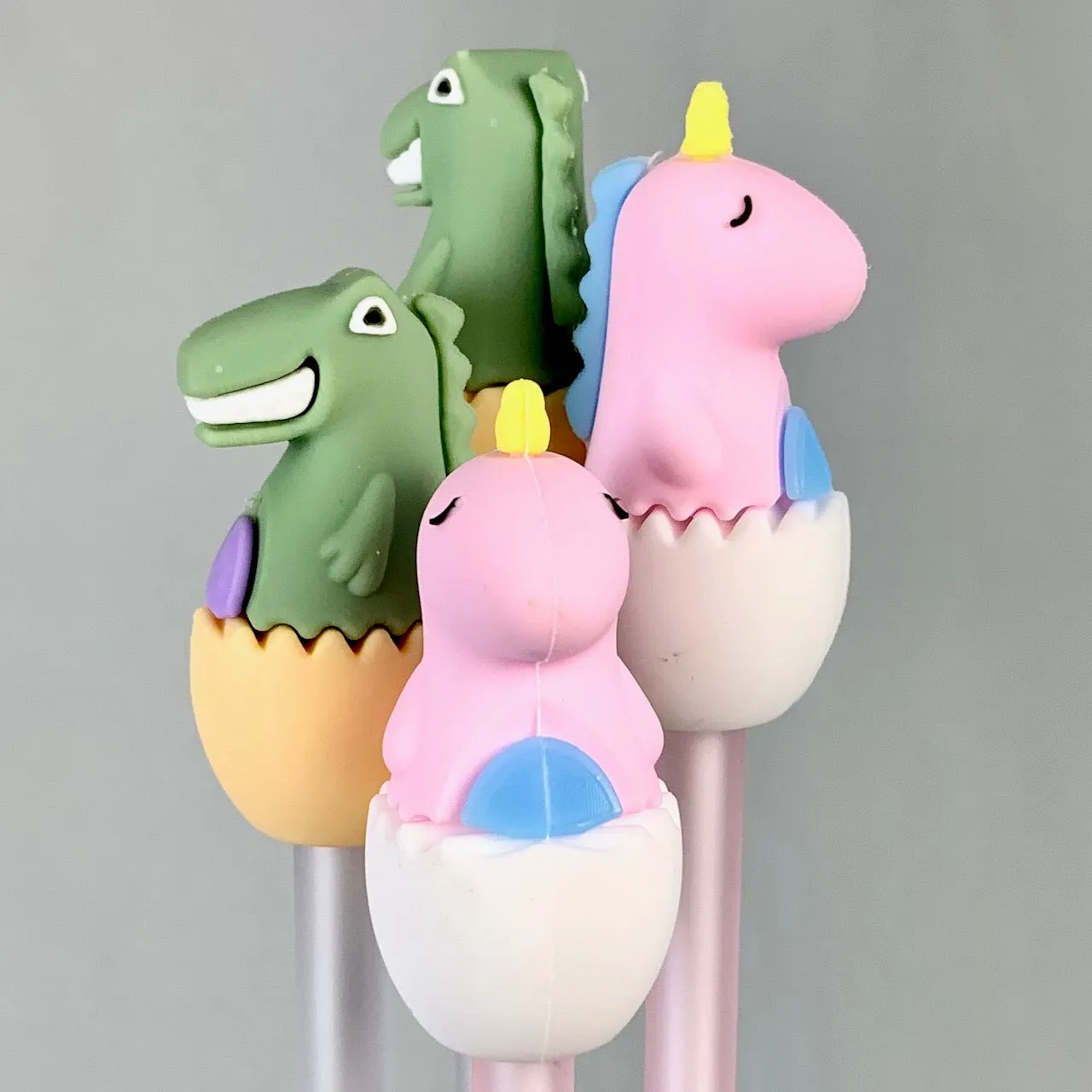 X 22361 UNICORN DINO EGG GEL PEN-DISCONTINUED