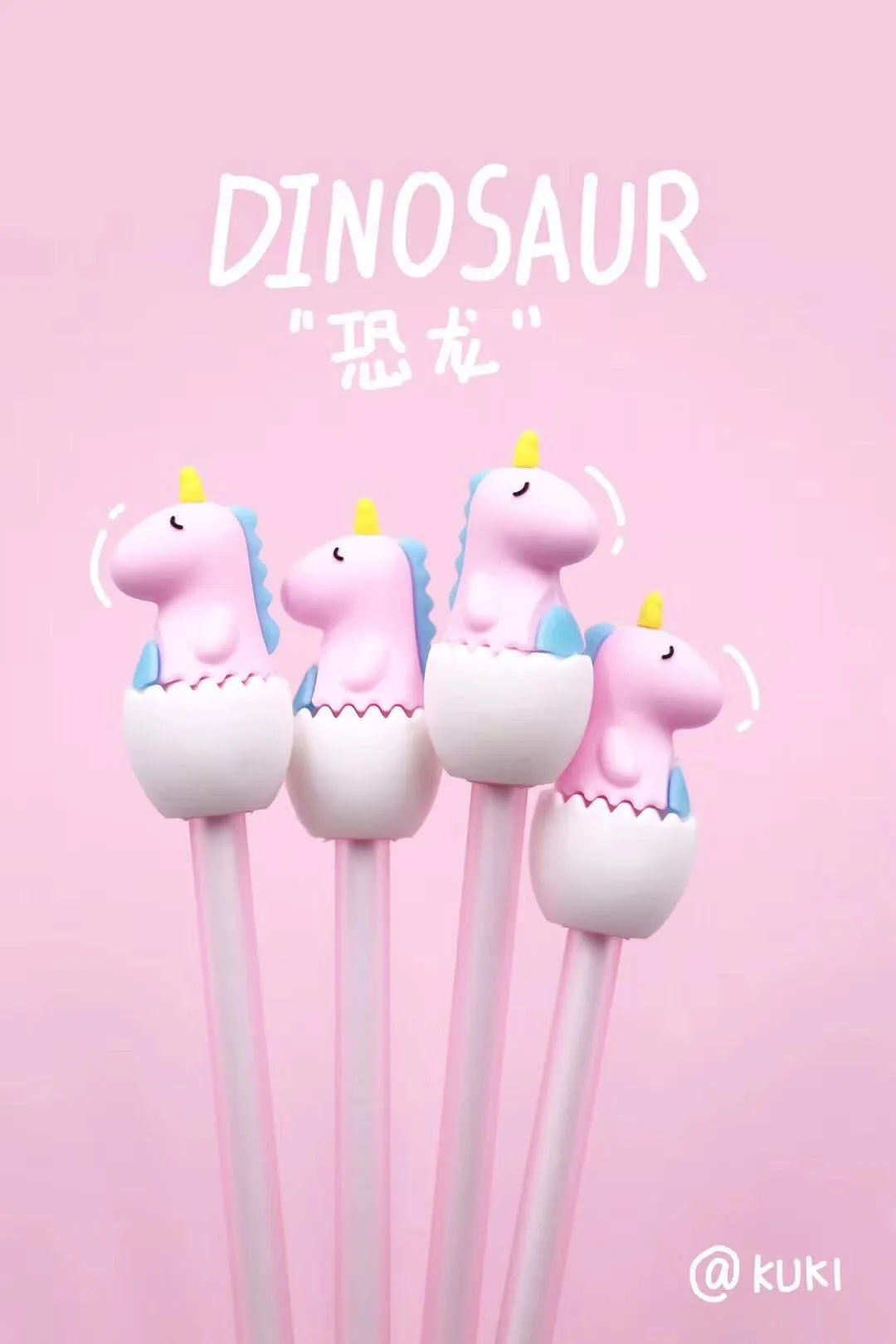 X 22361 UNICORN DINO EGG GEL PEN-DISCONTINUED