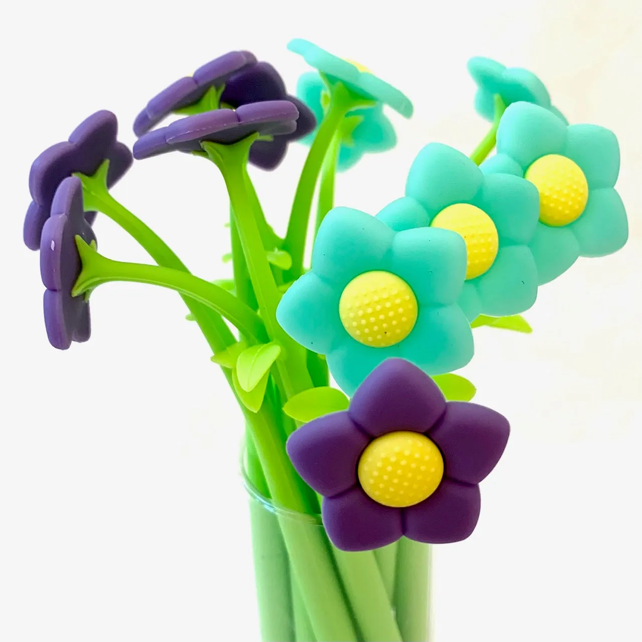 X 22432 FLOWER FIELD WIGGLE GEL PEN-DISCONTINUED