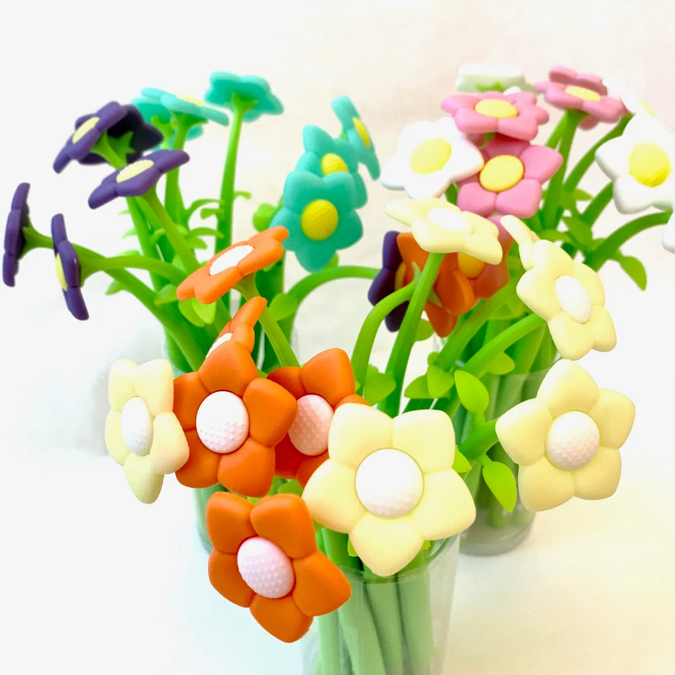 X 22432 FLOWER FIELD WIGGLE GEL PEN-DISCONTINUED