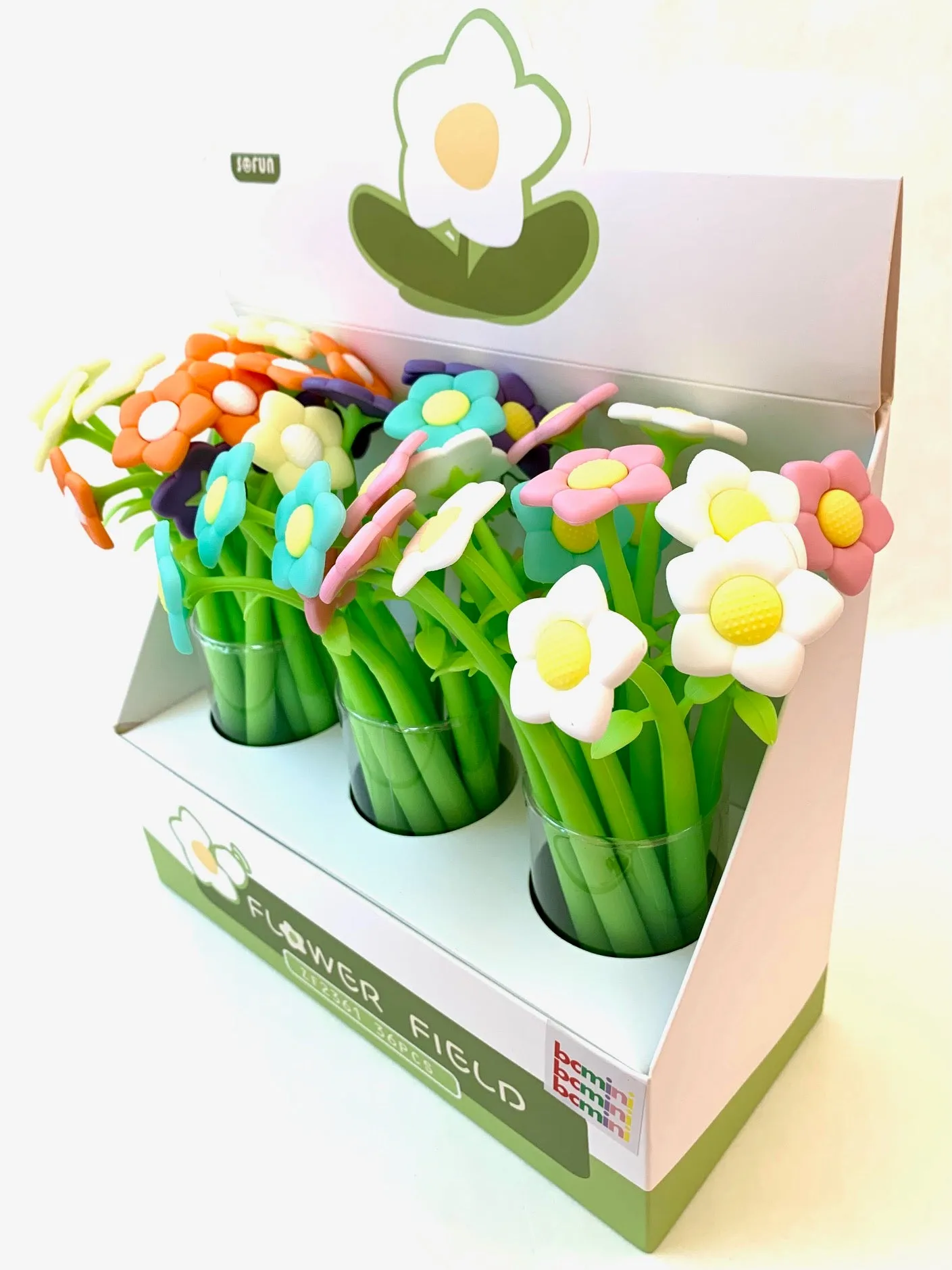 X 22432 FLOWER FIELD WIGGLE GEL PEN-DISCONTINUED