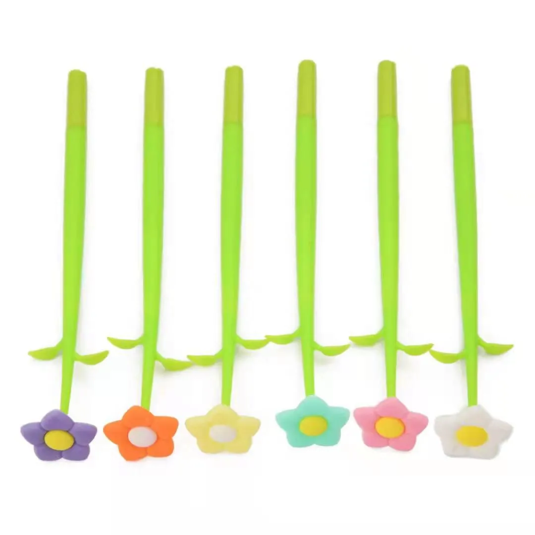X 22432 FLOWER FIELD WIGGLE GEL PEN-DISCONTINUED