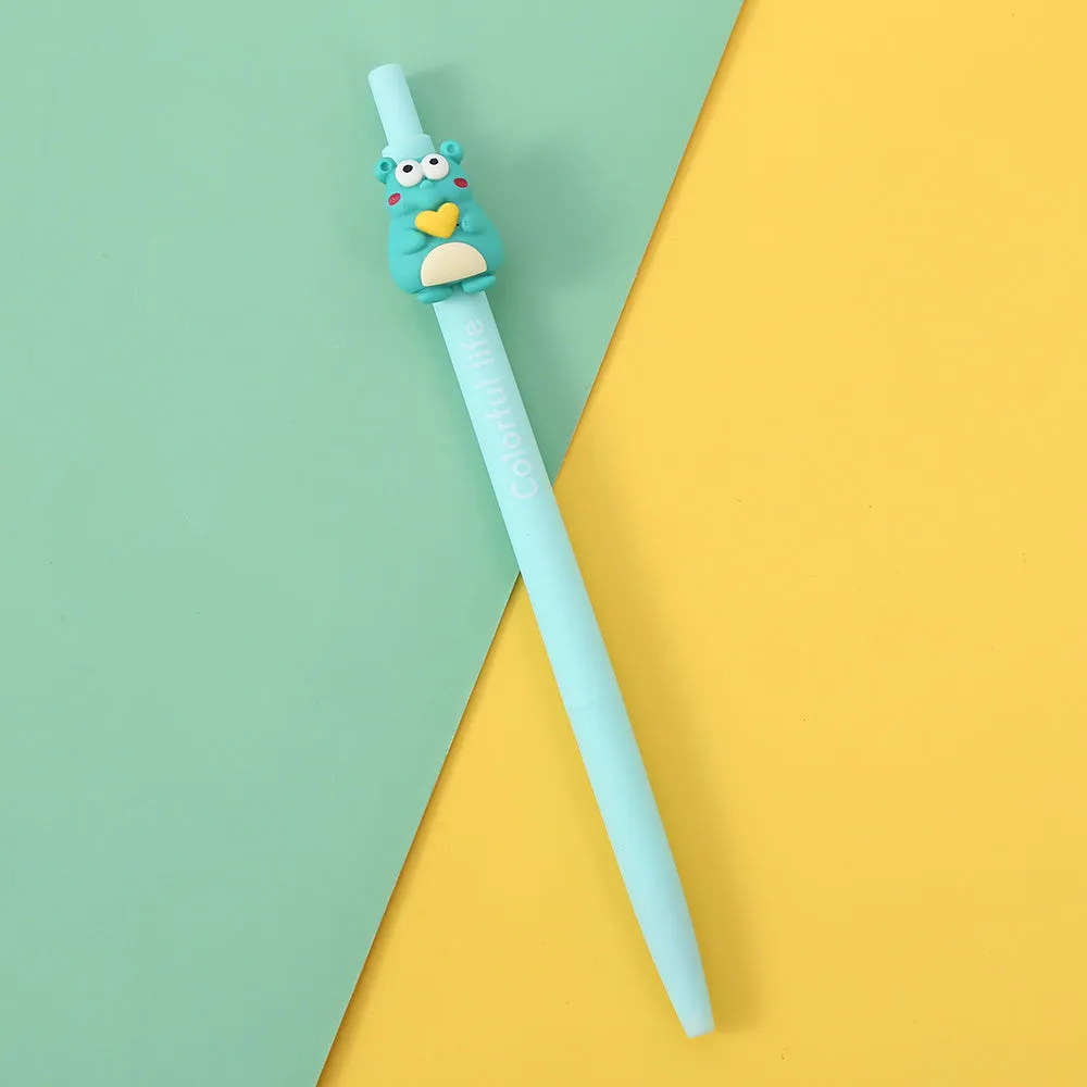 X 22519 COLORFUL ANIMAL LIFE RETRACTABLE GEL PEN-DISCONTINUED
