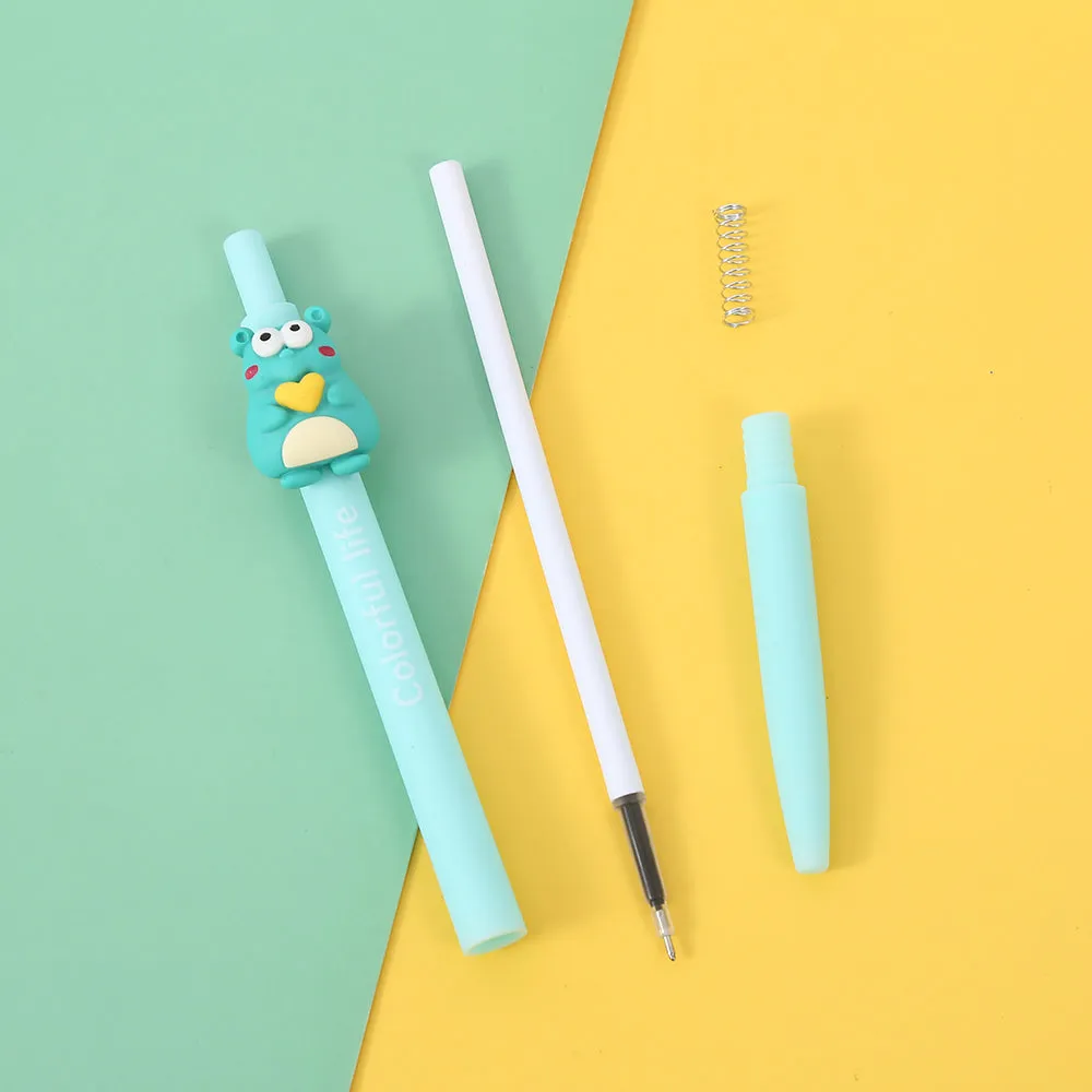 X 22519 COLORFUL ANIMAL LIFE RETRACTABLE GEL PEN-DISCONTINUED