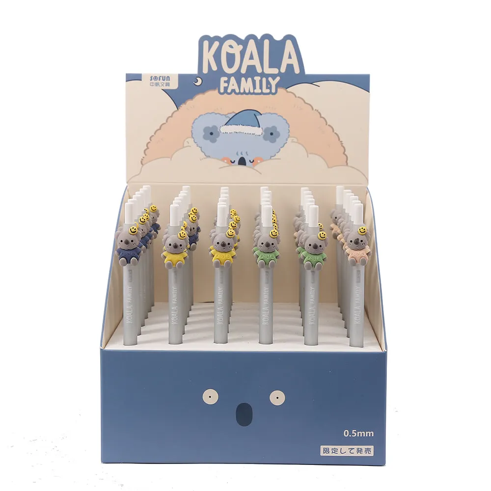 X 22521 KOALA RETRACTABLE GEL PEN-DISCONTINUED