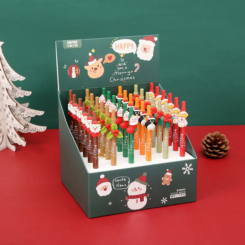 X 22534 CHRISTMAS RETRACTABLE GEL PEN-DISCONTINUED
