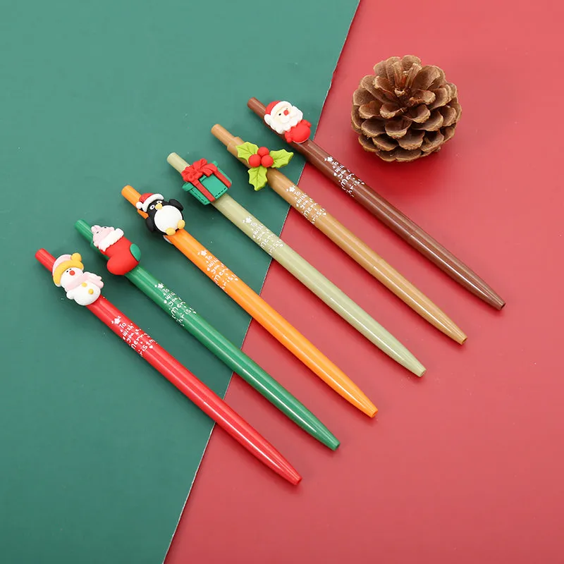 X 22534 CHRISTMAS RETRACTABLE GEL PEN-DISCONTINUED