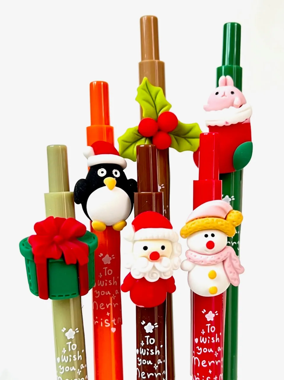 X 22534 CHRISTMAS RETRACTABLE GEL PEN-DISCONTINUED