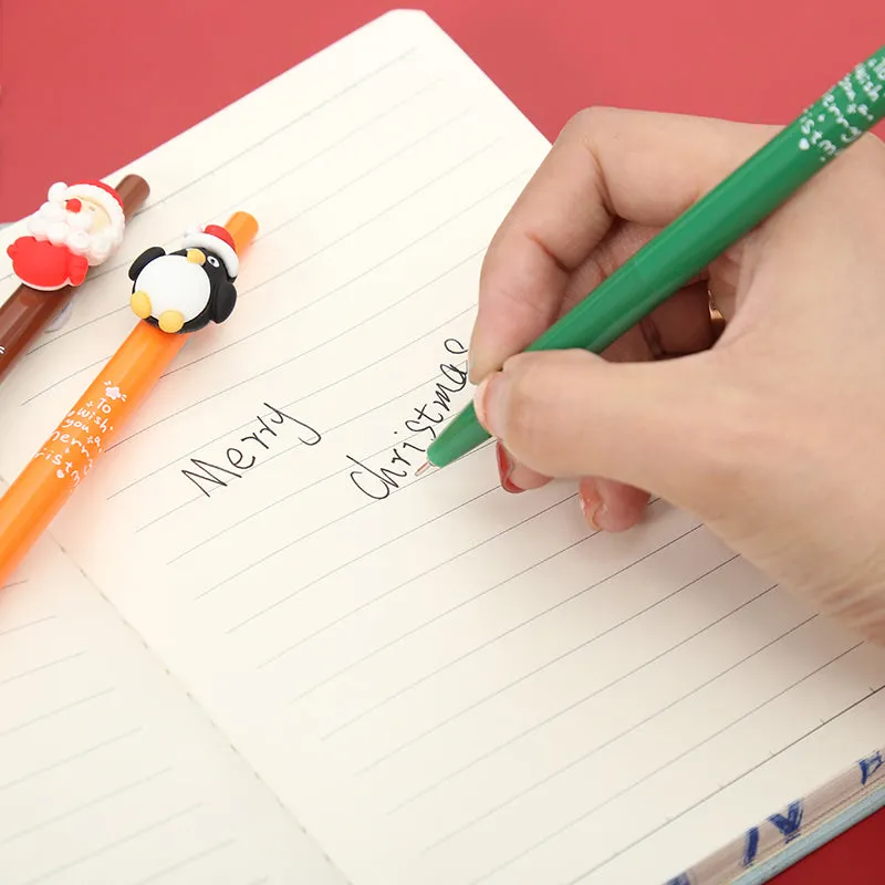 X 22534 CHRISTMAS RETRACTABLE GEL PEN-DISCONTINUED